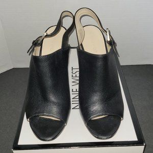 SOLD! Nine West Mule heel sandals